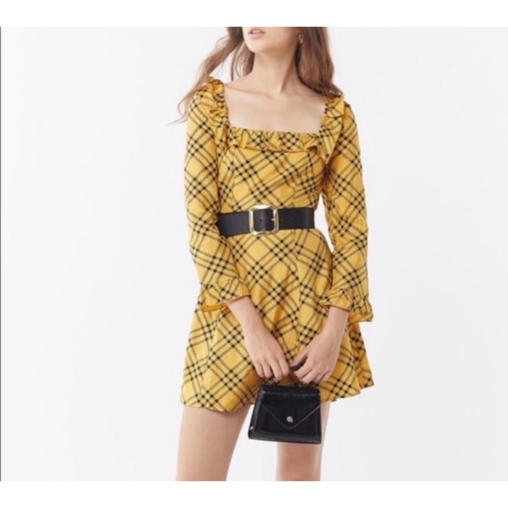 URBAN OUTFITTERS KRISTEN PLAID DRESS